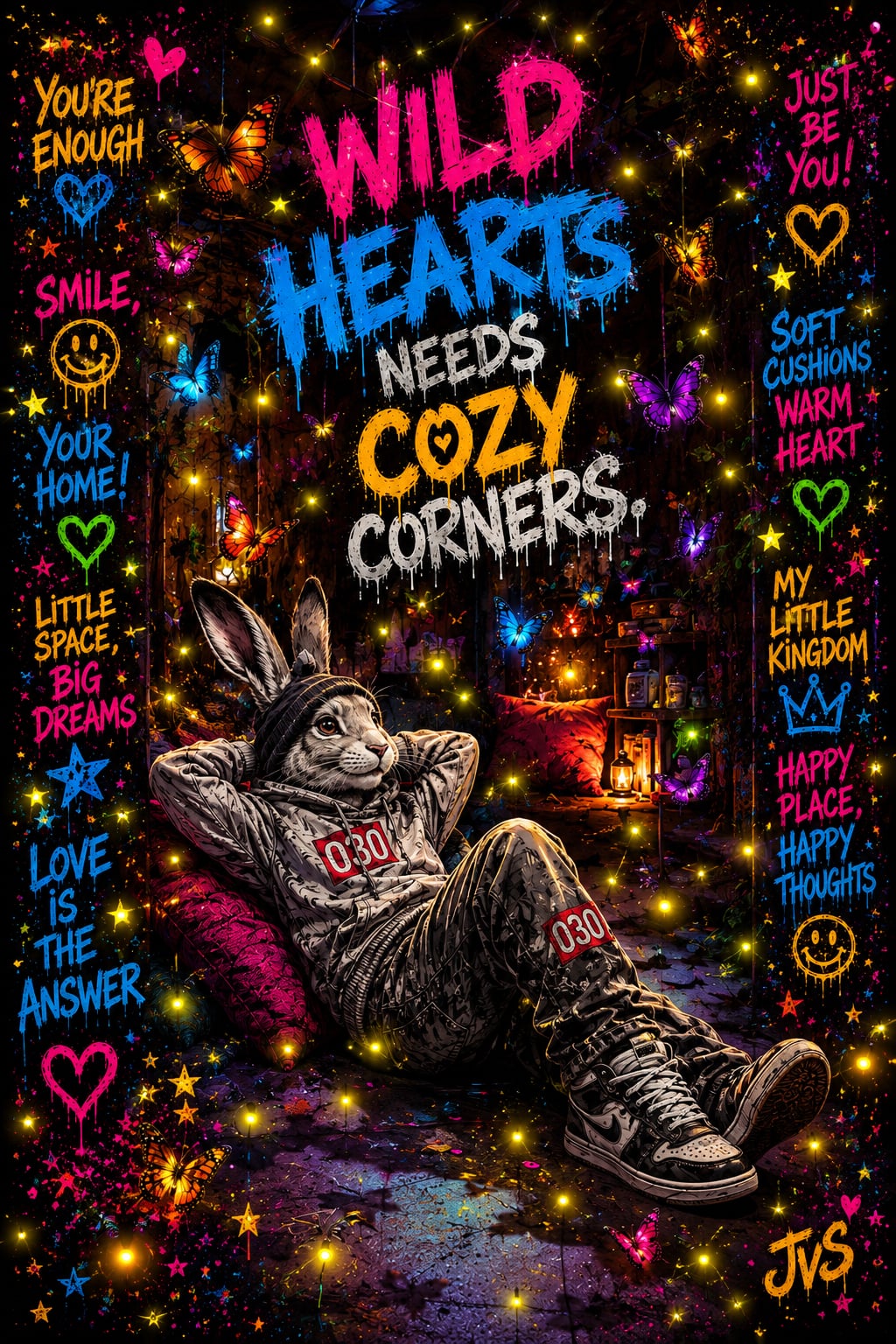 Wild hearts needs cozy corners 