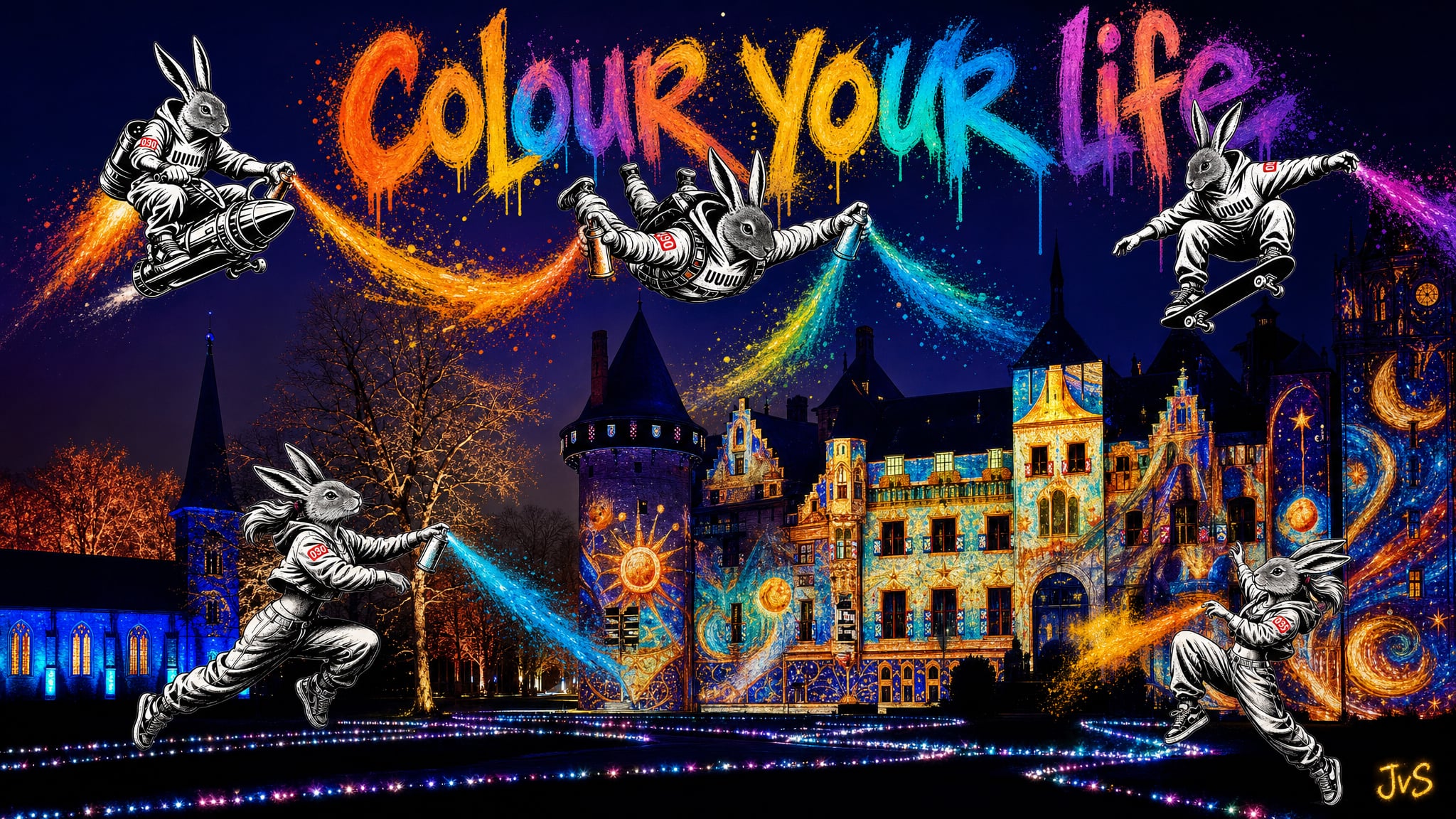Color your life (Kasteel de Haar versie)