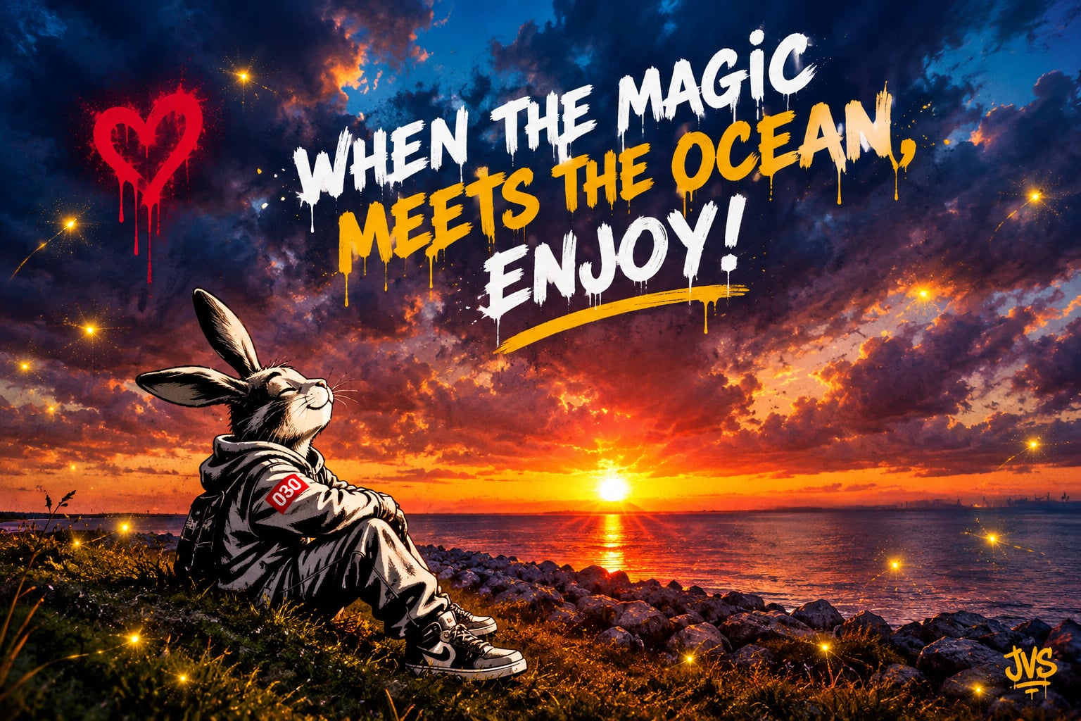 When the magic meets the ocean!