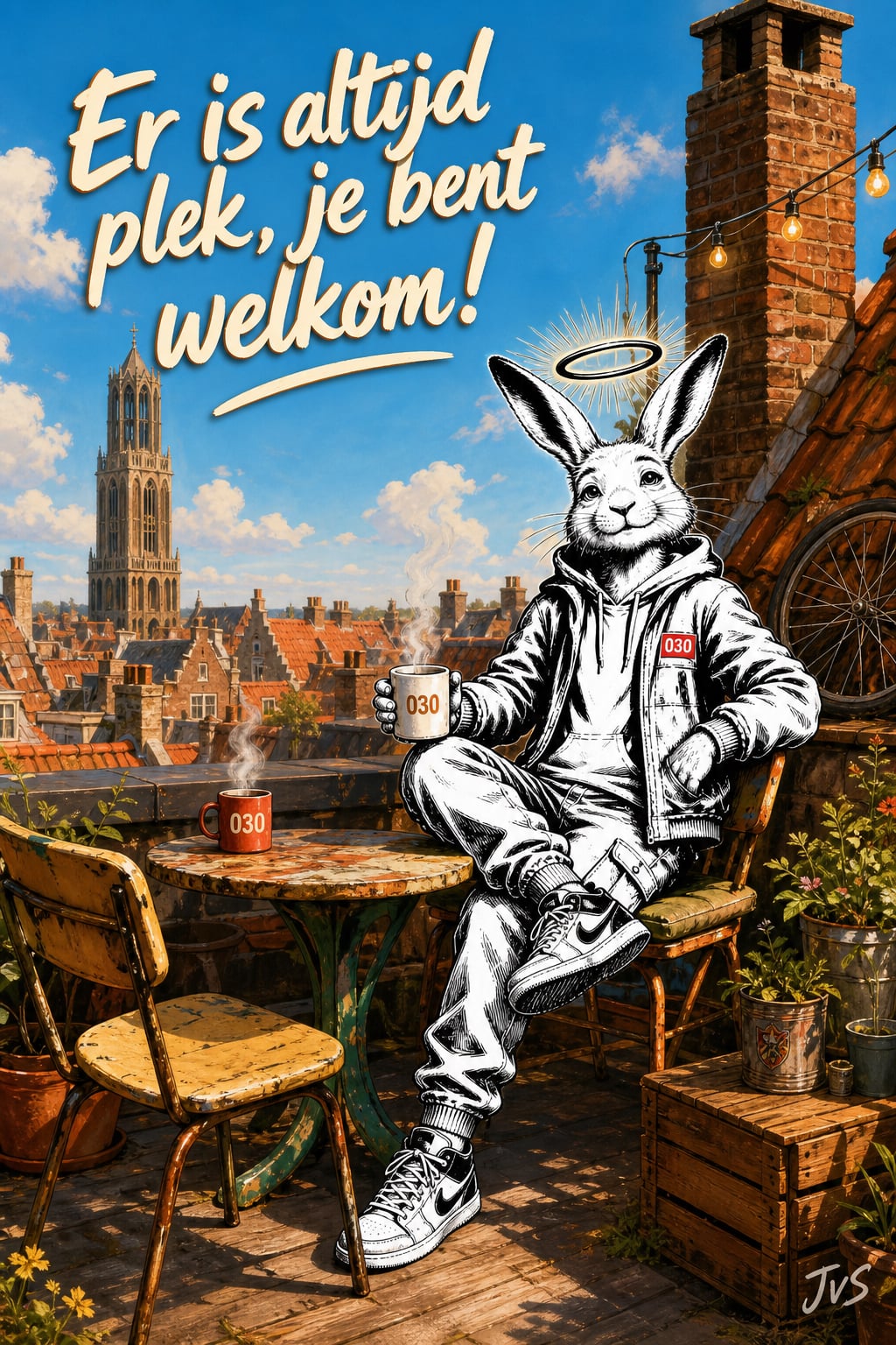 Er is altijd plek, je bent welkom!
