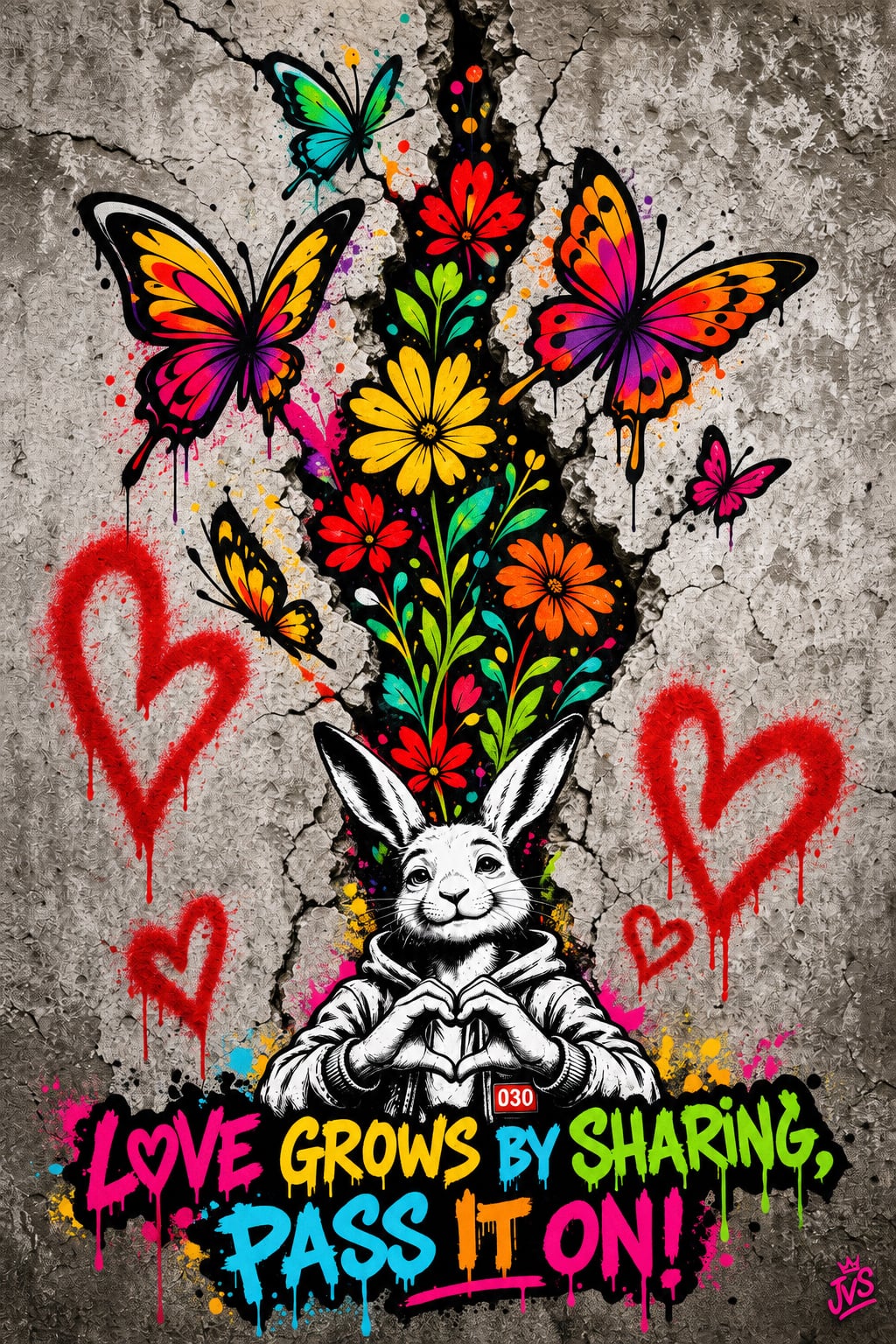 Love grows by sharing