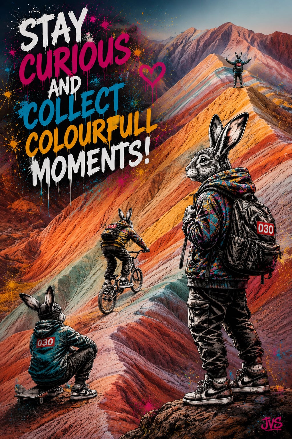 Stay curious and collect colourfull moments