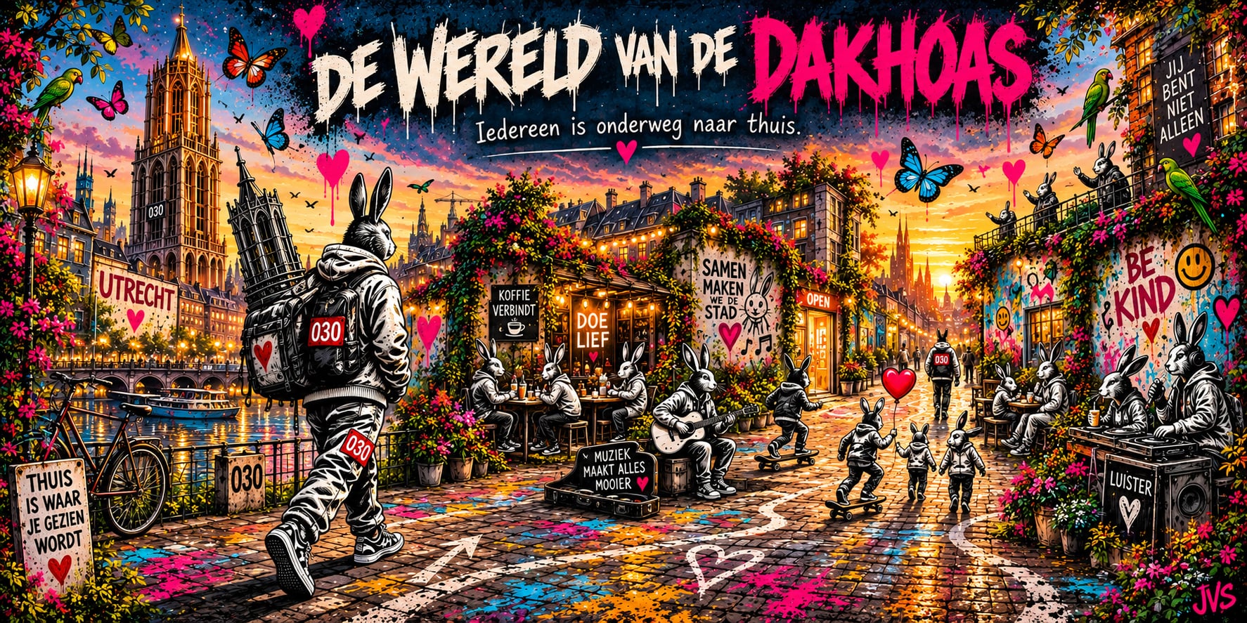De wereld van de dakhoas