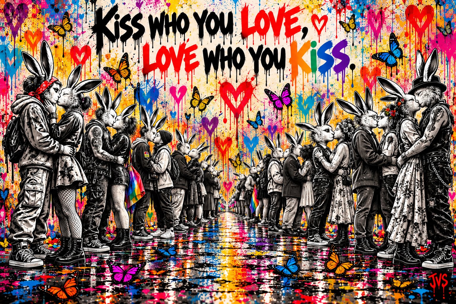 Kiss who you love, love who you kiss
